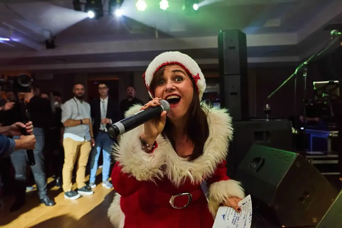 Fiesta de Navidad en la Casa de Santa Claus — foto 2