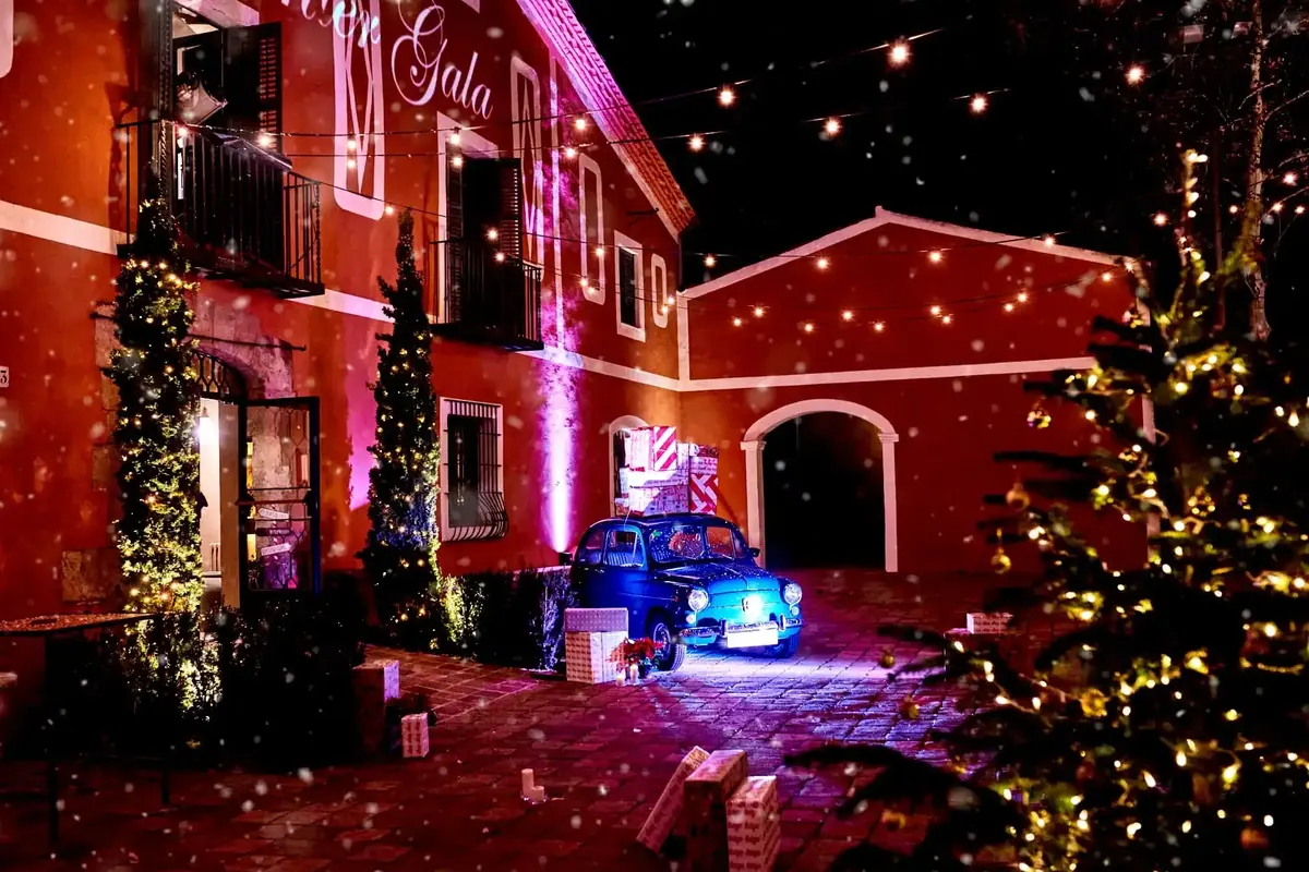 Fiesta de Navidad en la Casa de Santa Claus — foto 7