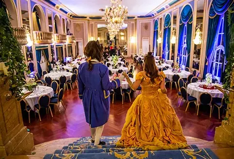 Themed event in a grand Barcelona ballroom