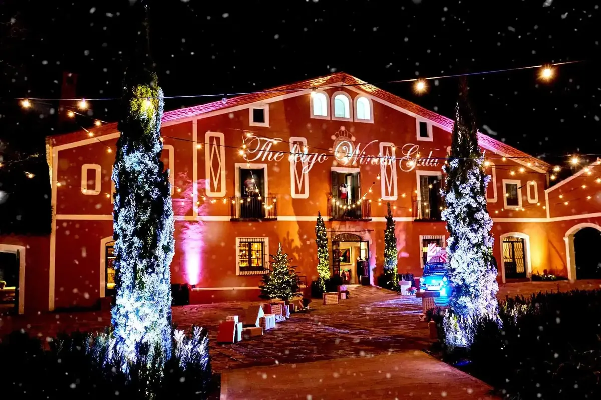 Fiesta de Navidad en la Casa de Santa Claus