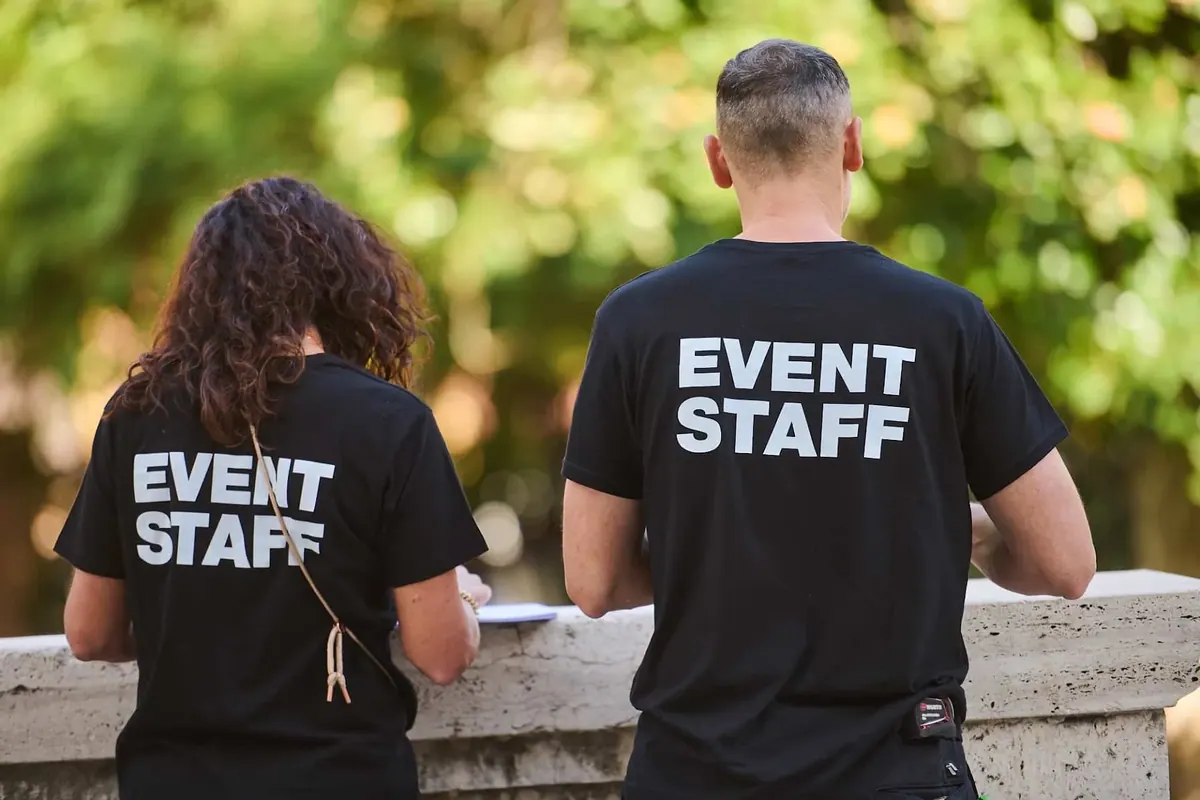 Staff para eventos