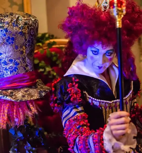 Characters at a Be Events themed event